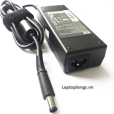 Sạc Laptop HP 90W 19V – 4.7A Đầu Tròn Kim nhỏ xanh