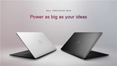 Dell Precision 5530 i7 8850H 16GB 512GB SSD NVME NVIDIA QUADRO P2000 4G 15.6" 4K Touchscreen