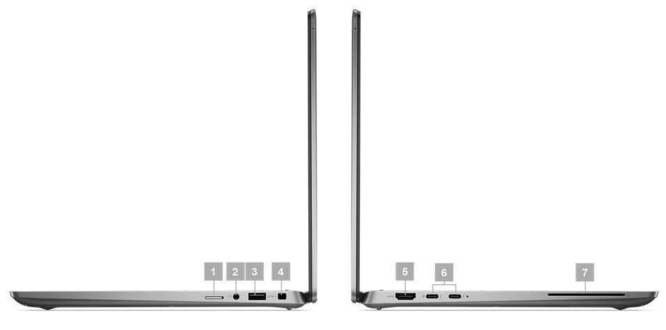 Dell Latitude 7340 Sliver Nhôm/Core i7 1365U/ RAM 16Gb/ SSD Nvme 512Gb/LCD 13.3 inches FHD 1920 x 1080/ Like new / WIN bản quyền — ảnh 4